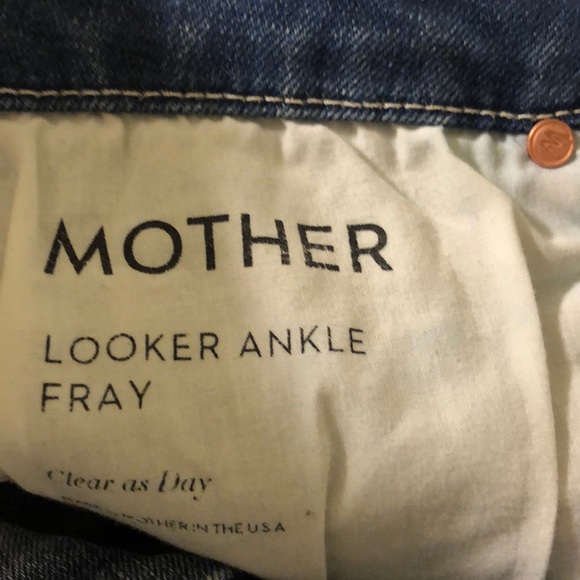 Mother The Looker ankle fray jeans - Picture 2 of 8